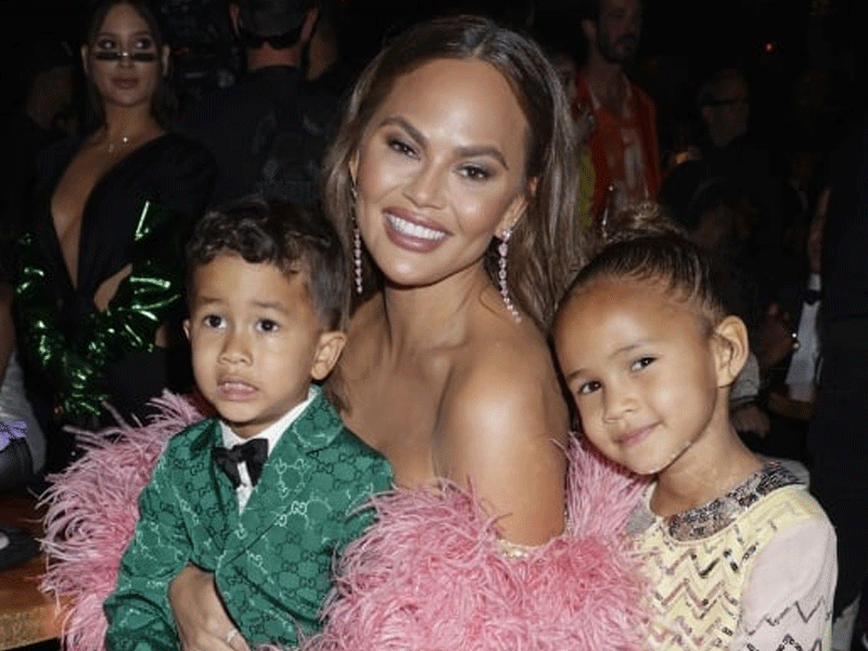 Chrissy angers fans after complaining about flying with her kids on private jet