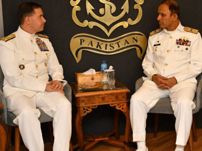 Naval Chief, Commander US Navy discuss bilateral maritime cooperation