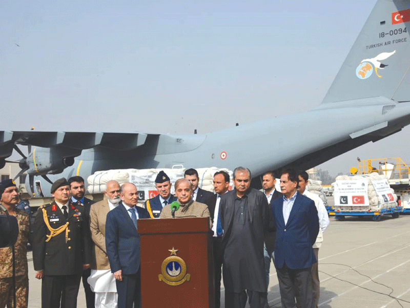 Rs10bn allocated for quake-hit Turkiye: PM