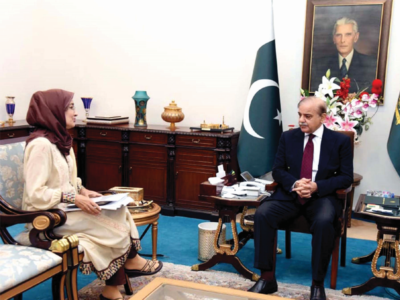 PM Shehbaz assures Dr Fouzia of govt cooperation in release of Dr Aafia