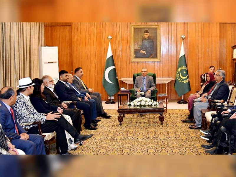 President urges expats to highlight HR violations in IIOJK