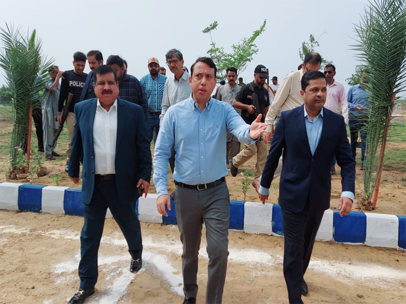 Commissioner, CEO KWSC visit S-III Sewage Treatment Plant TP-III Maripur