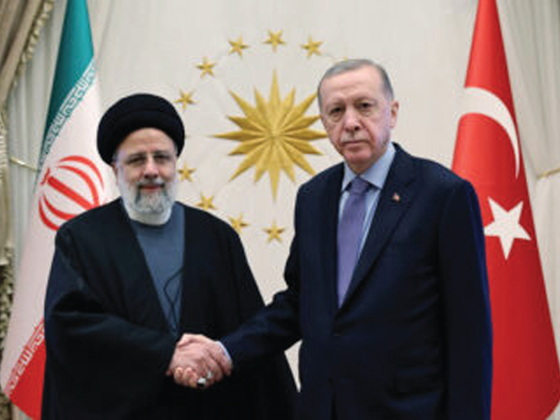 Raisi meets Erdogan for talks on Gaza conflict, energy