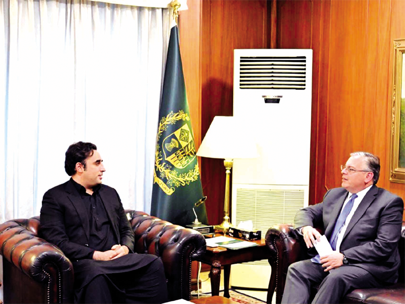 FM Bilawal, US Envoy Blome agree to augment trade advancement