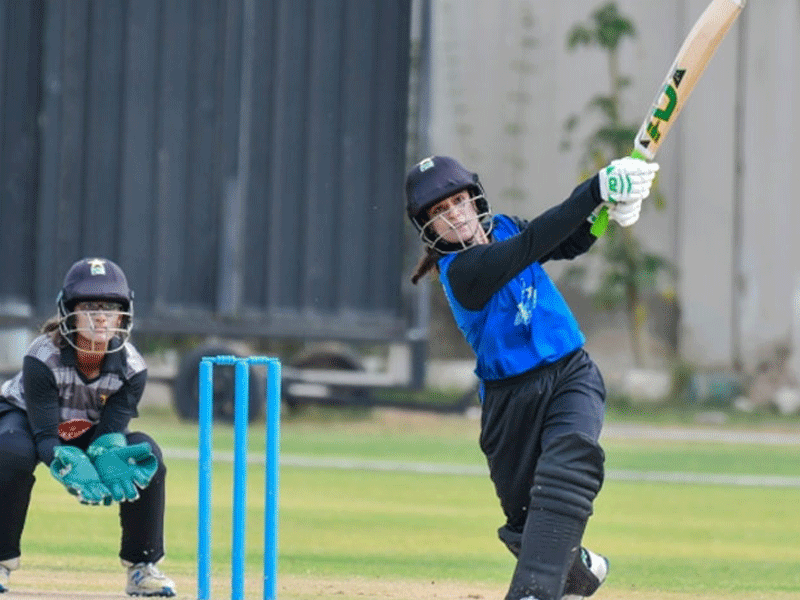 Sidra Amin leads Dynamites to third straight win in Women’s Pakistan Cup