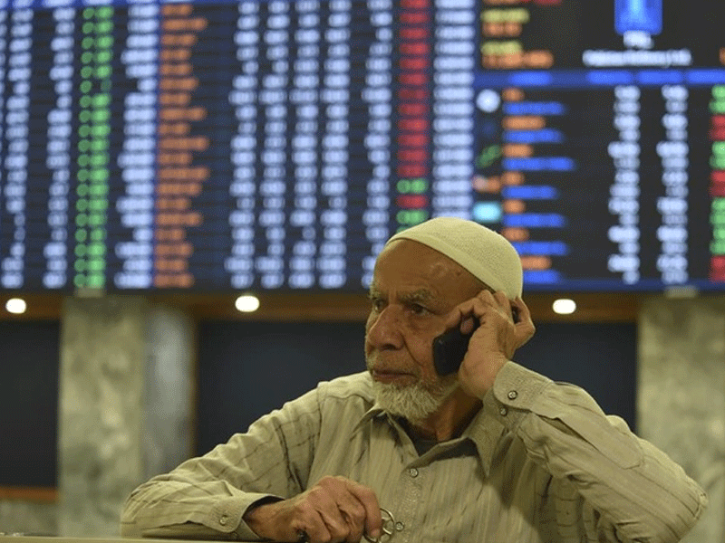 KSE-100 falls over 502pts owing to IMF uncertainty