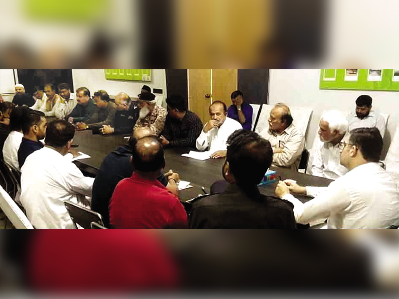 DC Central Taha in meeting finalises arrangements for Youm-e-Ali (RA) procession