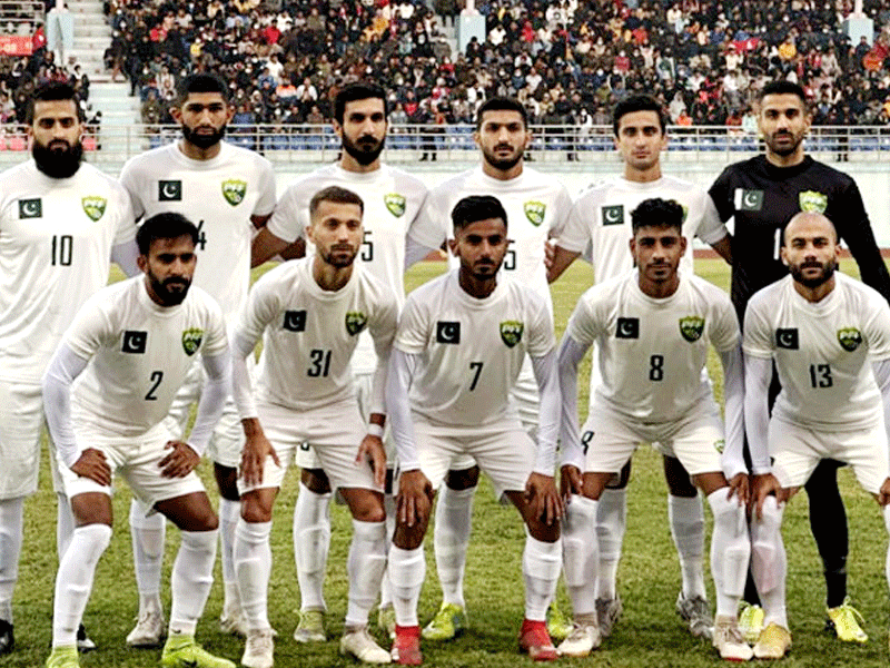 Pakistan suffers narrow defeat from Nepal on international football return