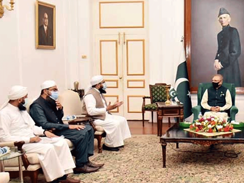 President stresses upon role of masajid in social development, imparting education