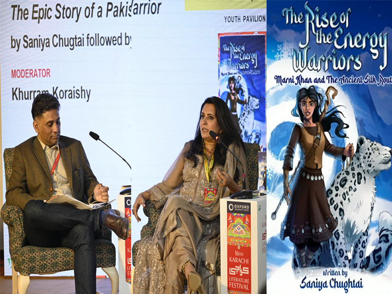 Saniya Chughtai launches new book 'The Rise of the Energy Warriors'