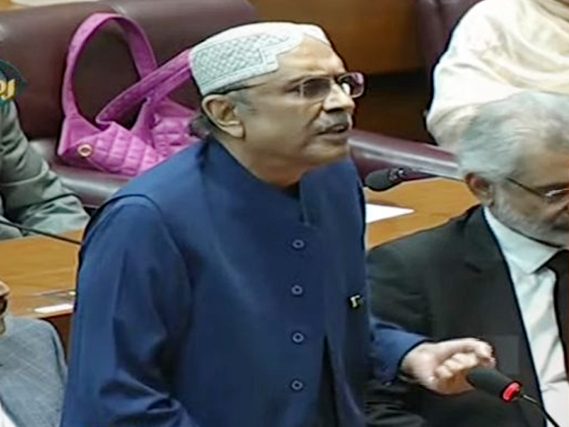 Asif Zardari asks PM to hold talks with opposition