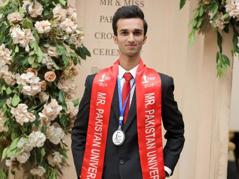 Mass Communication student-turned Mr. Pakistan Universal 2024