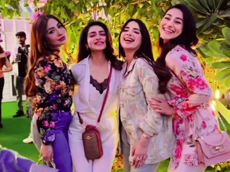 Celebrities spotted enjoying at an event in Karachi