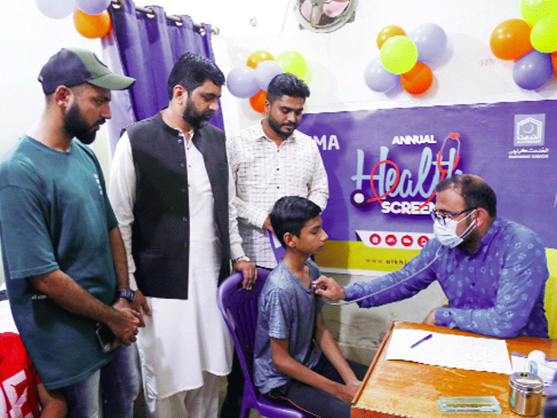 Alkhidmat concludes final phase of annual health screening for orphans