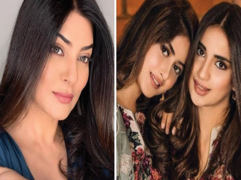 Sushmita Sen sends love to Sajal Aly, Saboor Aly in video