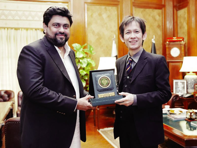 Acting CG Japan, Tessori discuss trade cooperation, investment in Sindh