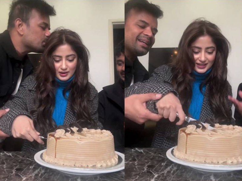 Sajal’s birthday celebration with Adnan