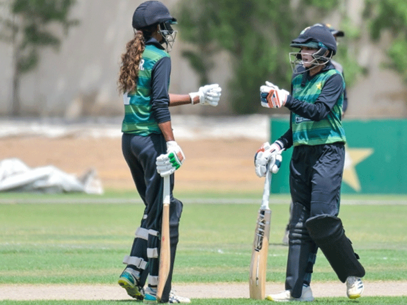 Javeria, Omaima fifties lead Challengers to first win in Pakistan Cup