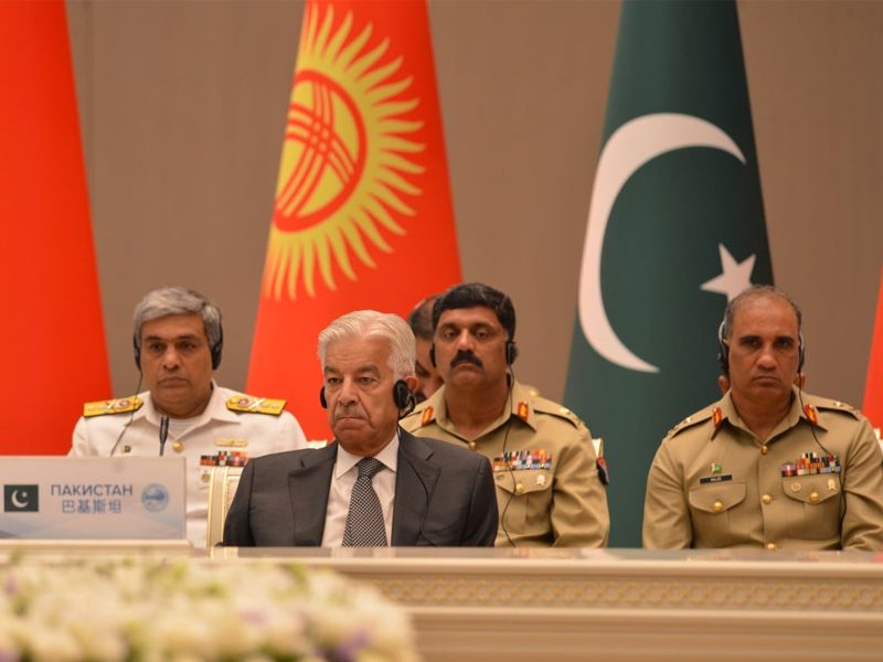 Kh Asif attends council of Defence Ministers of SCO countries