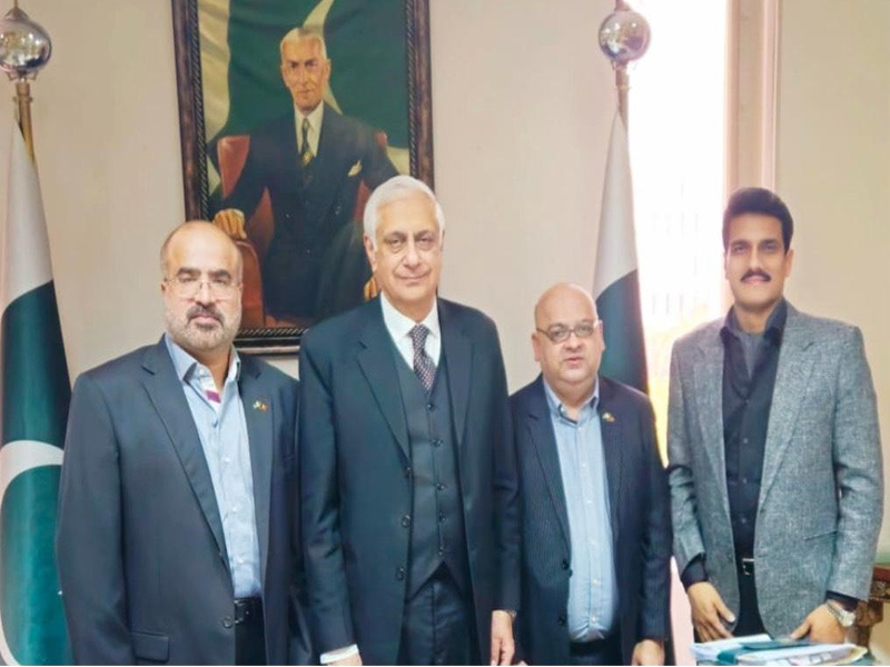 Pakistan-Romania Business Council delegation meets Presidential aide on Legal Affairs