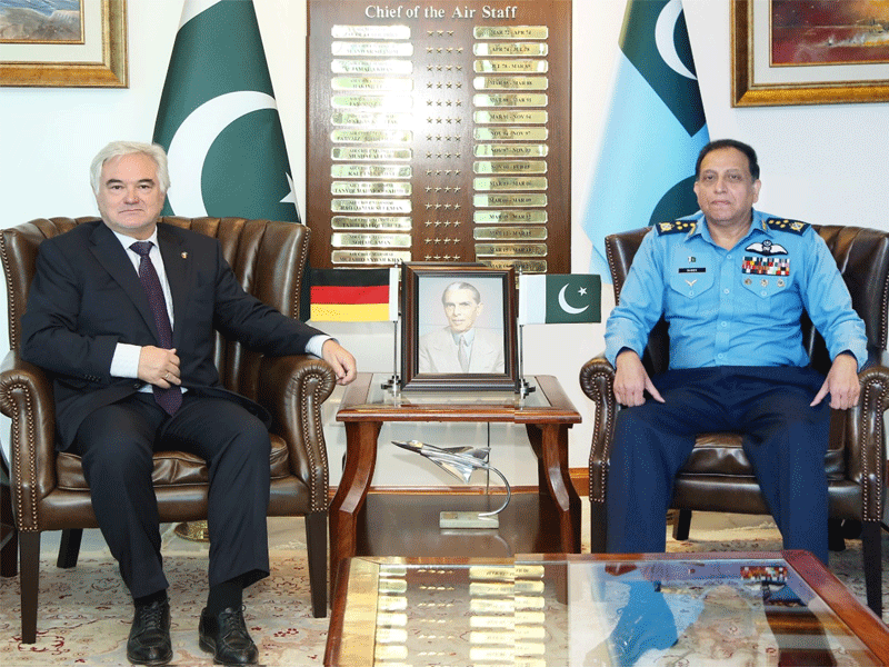 Air Chief, German envoy discuss areas of mutual interest