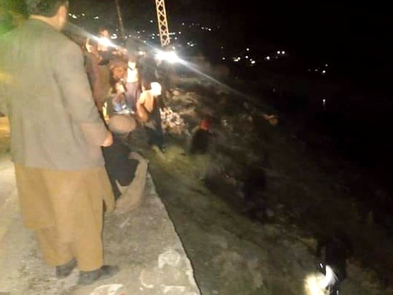 Deadly bus-car collision kills at least 30 in Kohistan, rescue operation underway