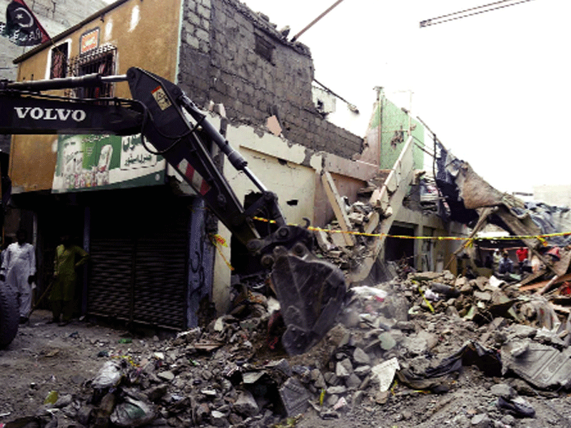 At least three dead as building collapses in Karachi's Machar Colony