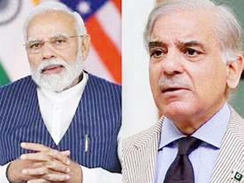 Modi felicitates Shehbaz on assuming PM role