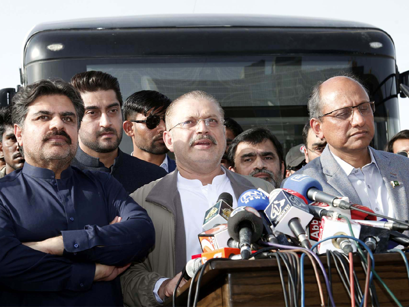 Pakistan’s first electric bus service launched in Sindh: Sharjeel Memon