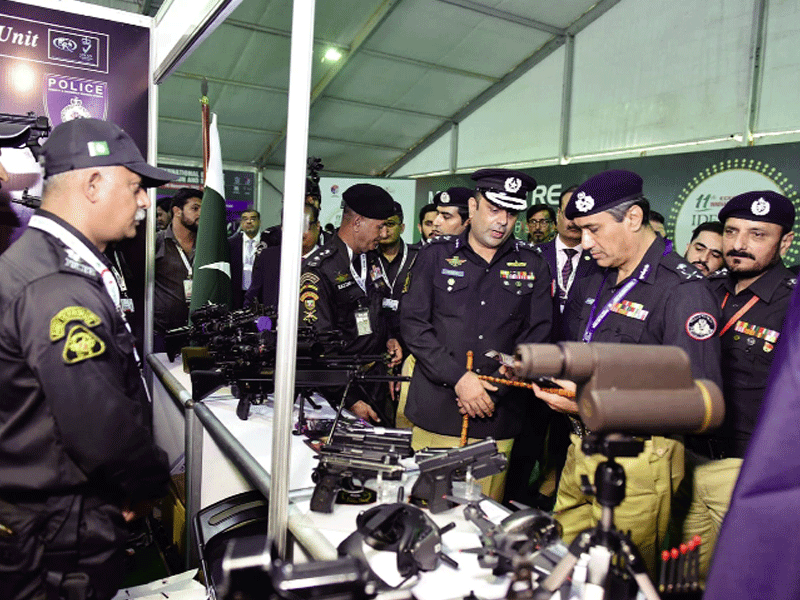 IG Sindh visits Ideas Exhibition 2022