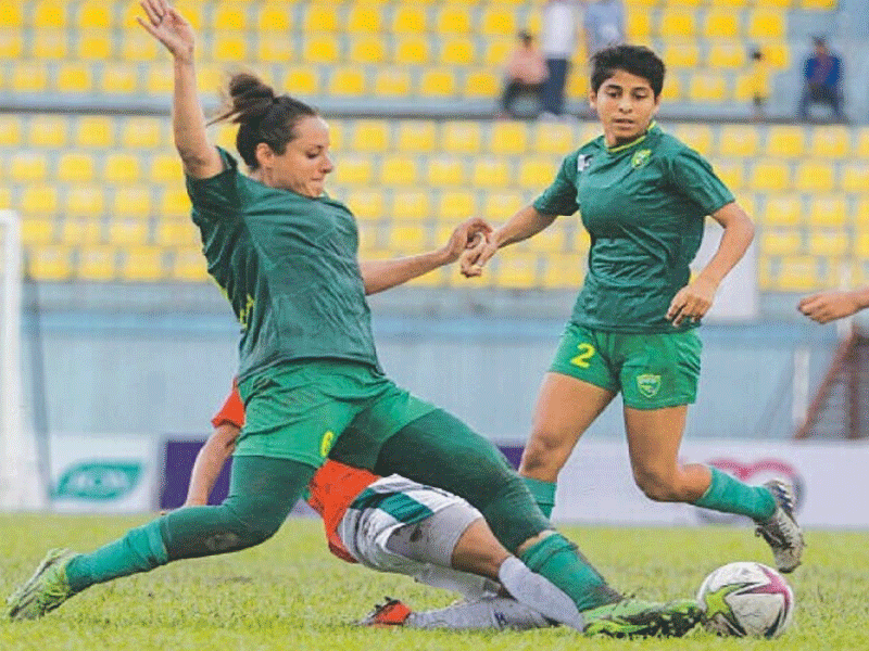 Pakistan women’s football team named for Olympic qualifiers