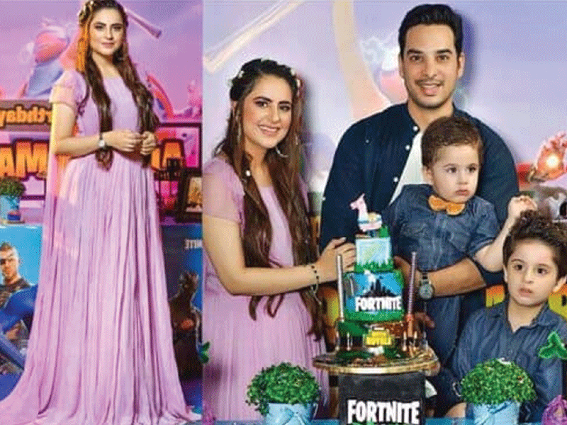 Fatima, Kanwar celebrate sons birthdays