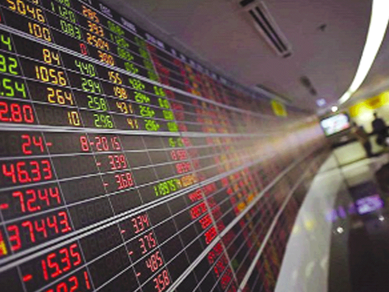 KSE-100 Index closes green on banking, power scrips