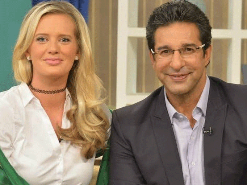 We miss Indian friends, people, food: Wasim, Shaniera