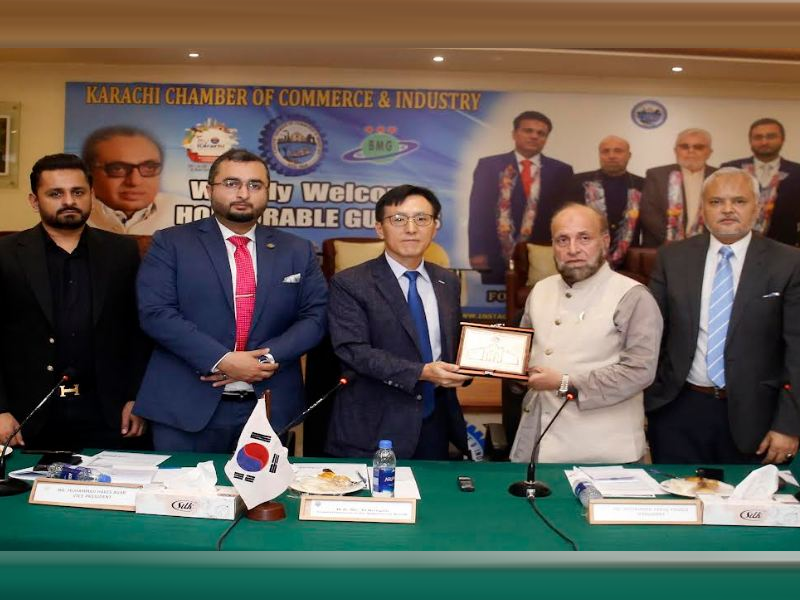 Korea to establish IT Centre in Karachi, says envoy at KCCI meet