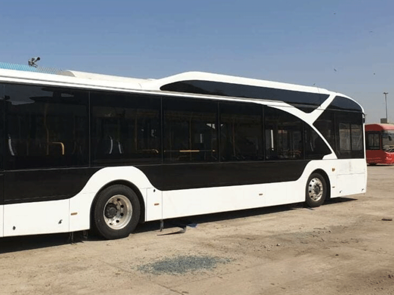 New route of electric bus service launched