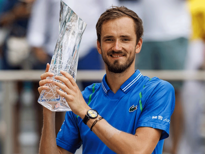 Medvedev wins fourth title of year with Miami Open triumph over Sinner