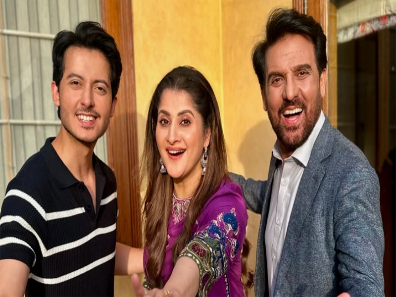 Ahsan Afzal Khan shares screen with parents Rambo-Sahiba 