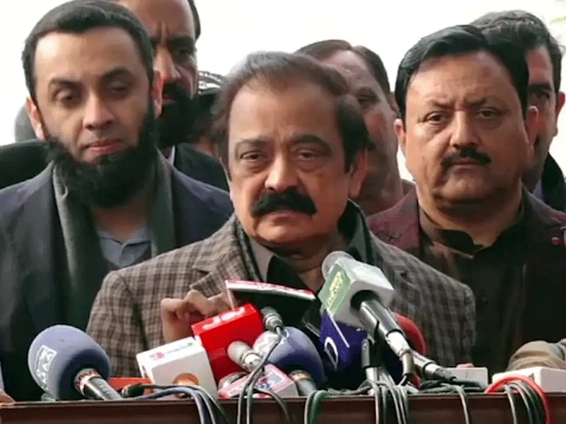 Moonis Elahi may not return after fleeing with corruption money: Sanaullah