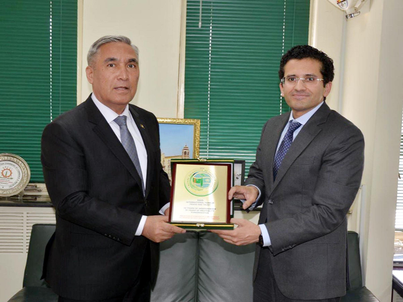 Turkmenistan Ambassador meets Pakistan's petroleum minister to strengthen energy ties