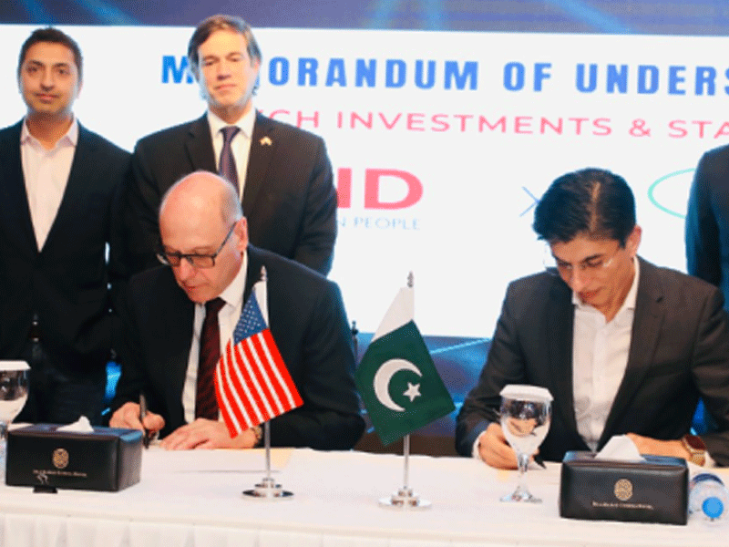 USAID, US-Pakistani entities sign MoUs to promote technology, digital investment