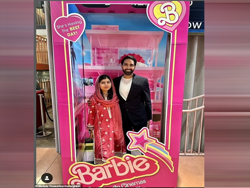 Malala enjoys every bit of Barbie experience