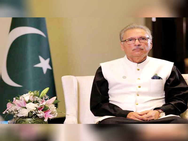 President Alvi proposes ECP Nov 6 as polls date