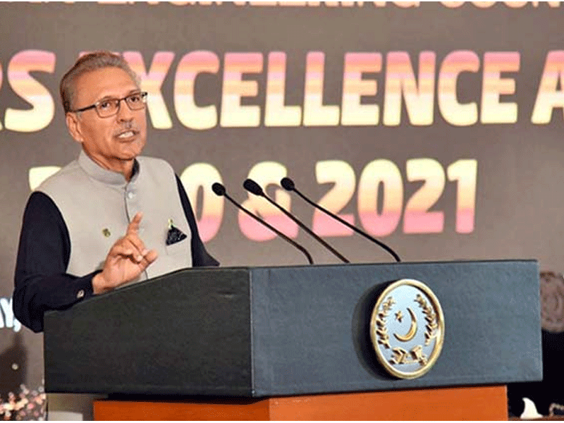 President Alvi calls for investment on HR to accomplish prosperity