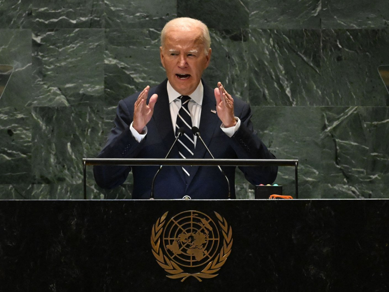 Biden calls for two-state solution, urges ceasefire