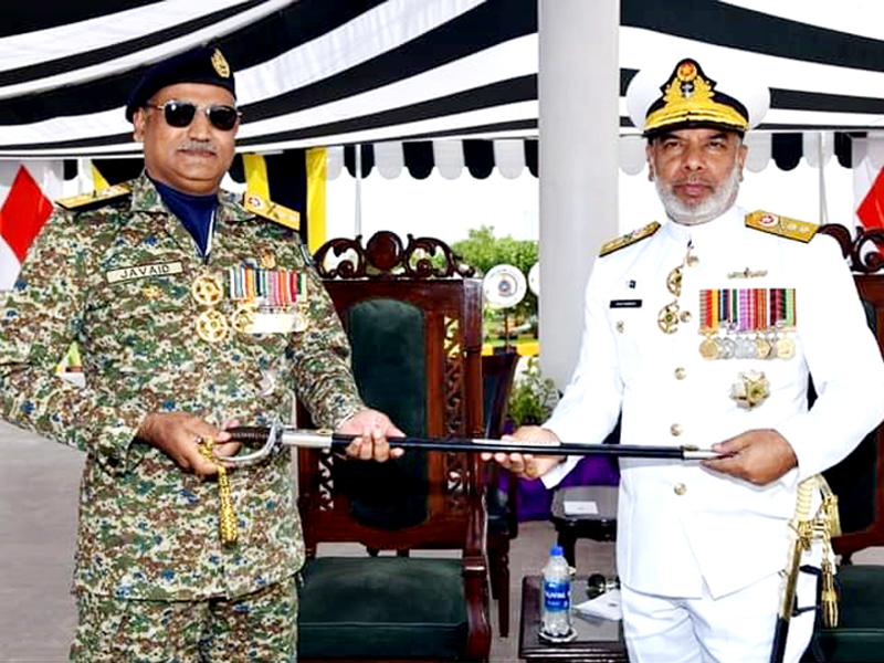 Rear Admiral Nawaz assumes charge as Commander Coast