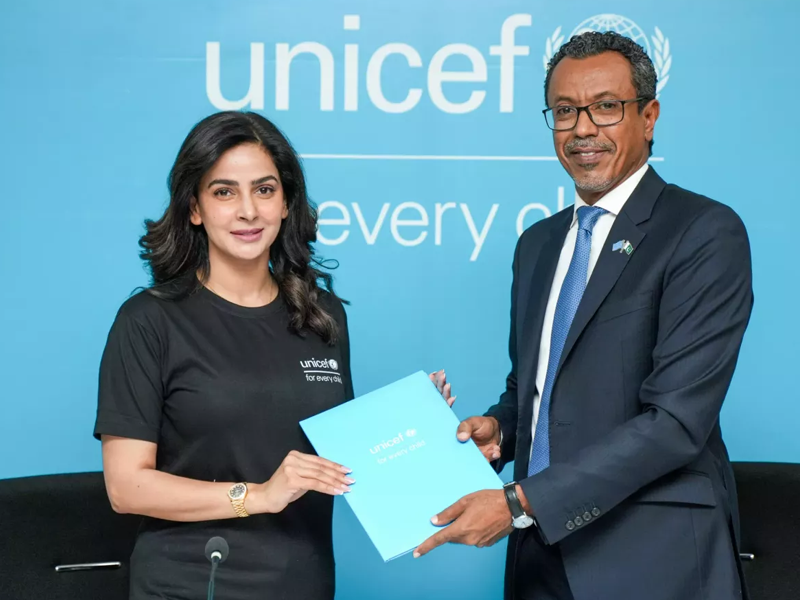 Saba Qamar leads Way: UNICEF’s first National Ambassador for child rights