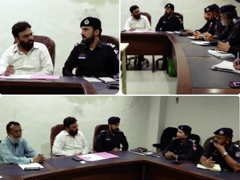 SP Liaquatabad discusses security matters with MS ASH