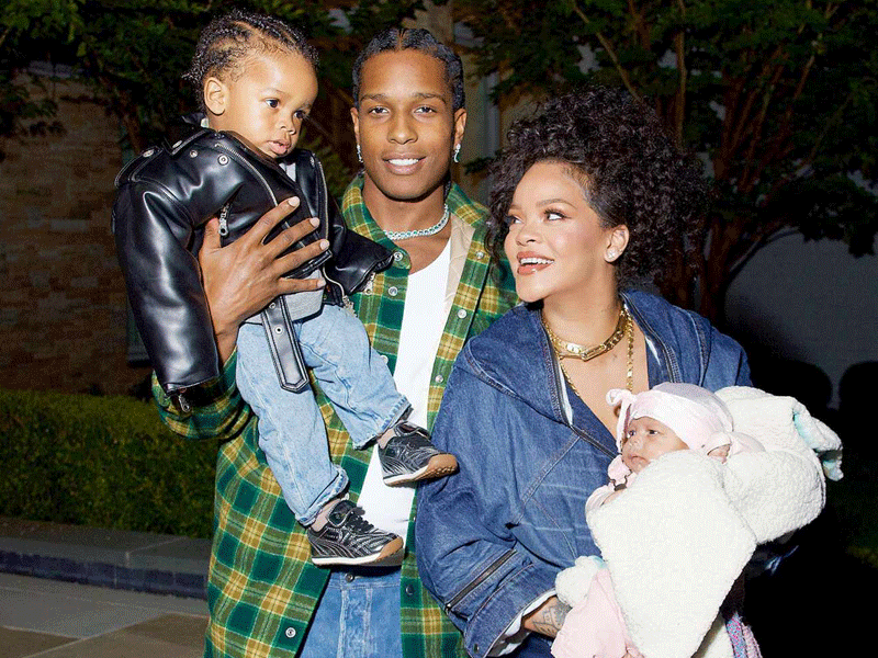 Rihanna delights in motherhood, commends ASAP Rocky for fathering skills