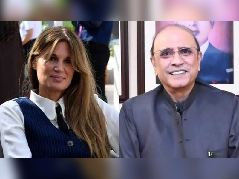 Financing vloggers to gain support: Jemima Khan refutes Asif Zardari’s claims